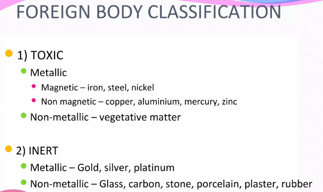 foreign body classification (1)