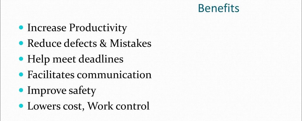Benefits of Controlling