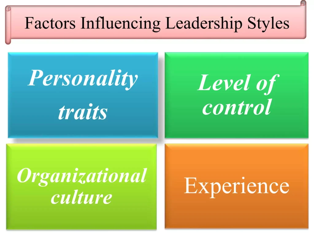Factors That Influence Leadership Style