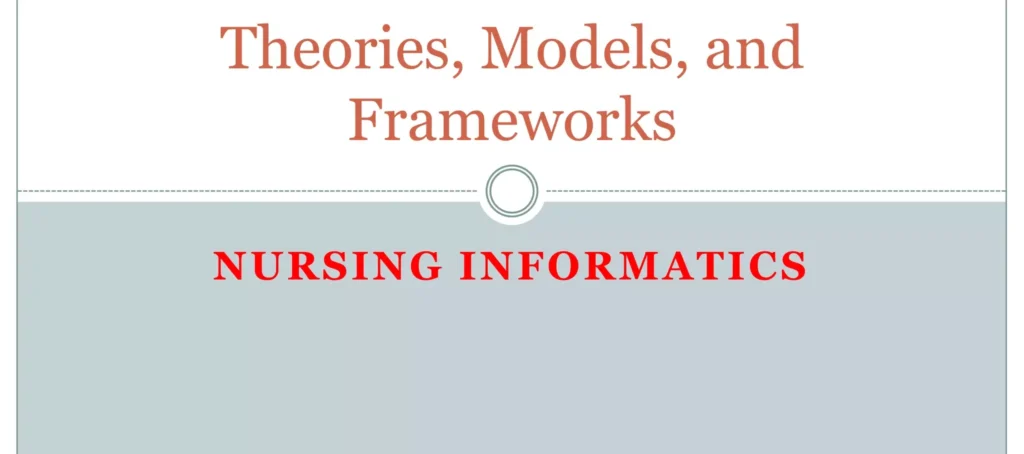 Theoretical Models in Nursing Informatics