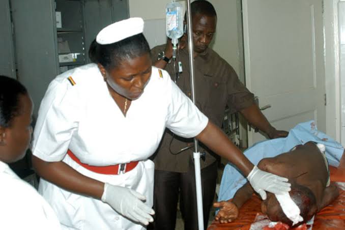 Admit children involved in accidents